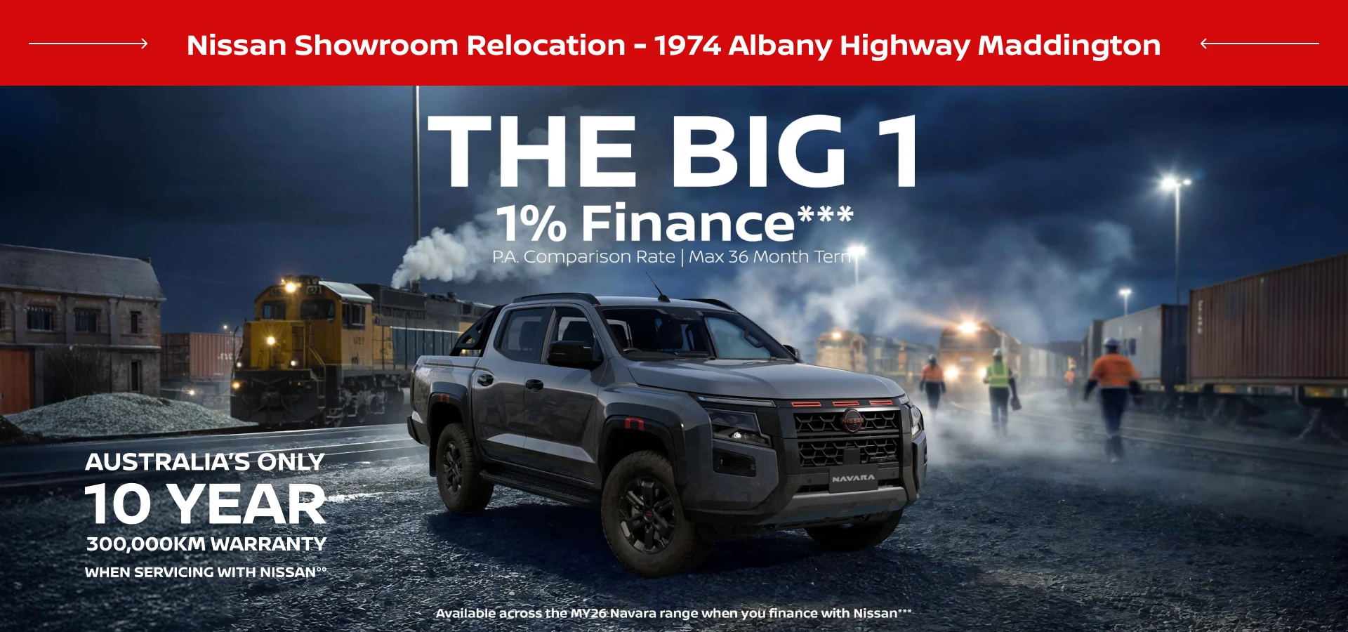 Navara 1% Finance