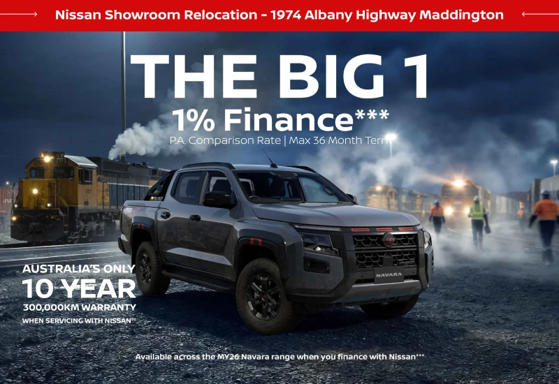 Navara 1% Finance